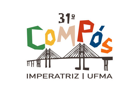LOGO 31ª COMPÓS IMPERATRIZ MARANHÃO - UFMA COLORIDO COM PONTE 