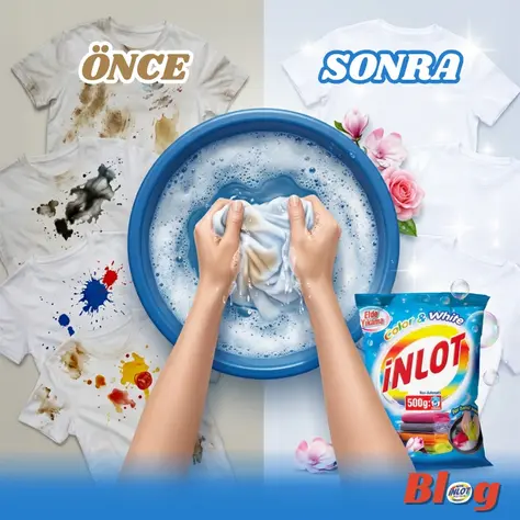Elde Yıkama toz deterjanı kullanarak zor lekeleri nasıl çıkarabilirim?