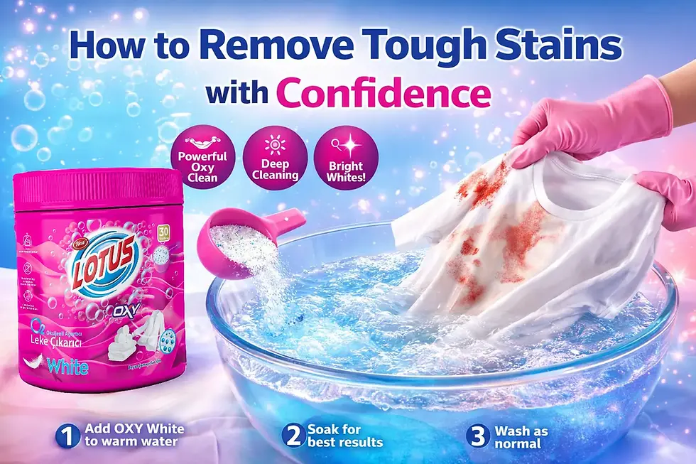 How to Remove Tough Stains with Confidence