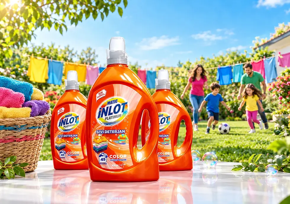 Inlot liquid detergents