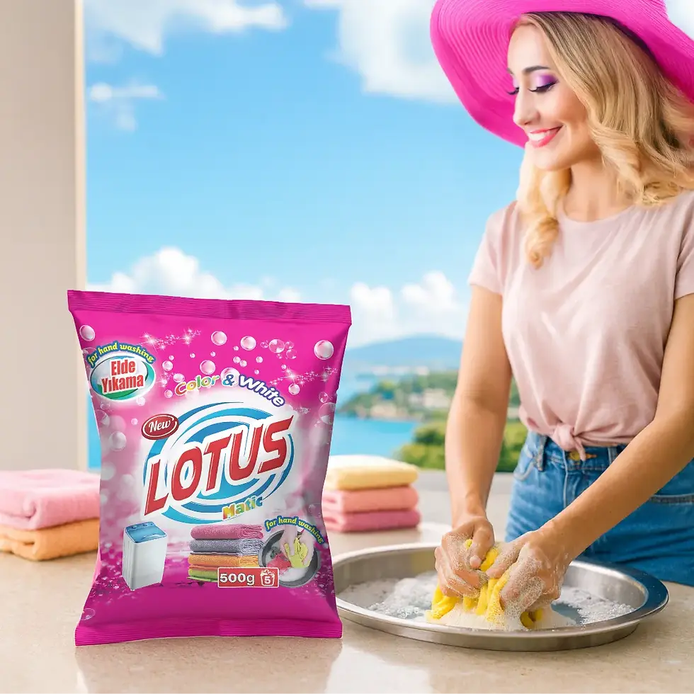 Hand wash powder detergent