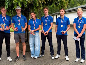 1e  jeugdteam kampioen Hoofdklasse 18 holes !