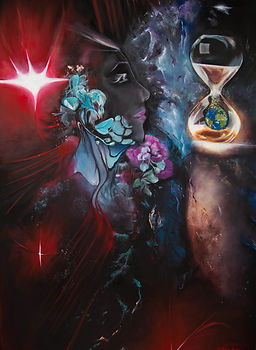 '' Hilflosigkeit '' (Helplessness)  140x100 cm Ölfarbe auf Leinwand.jpg