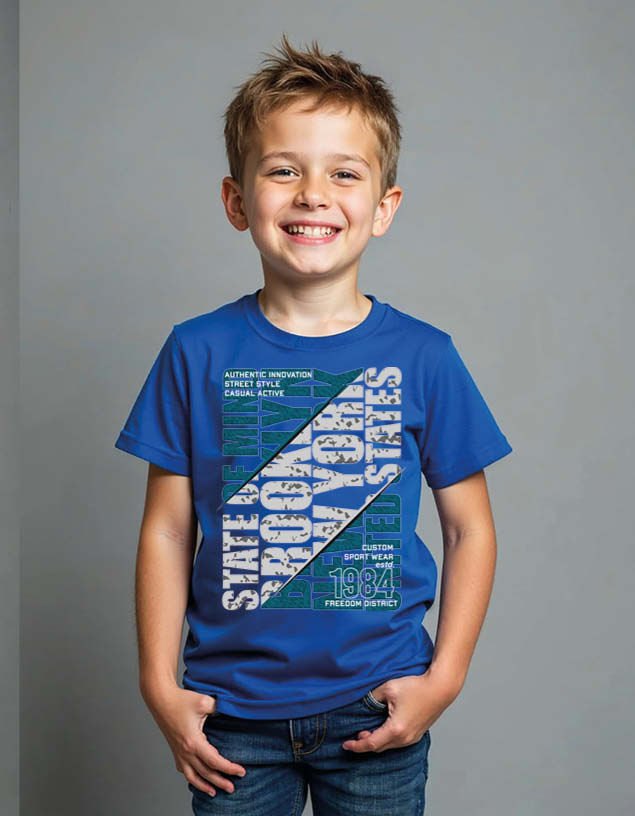 Thumbnail: state of mind brooklyn new york united states Unisex Printed Graphic T-Shirt