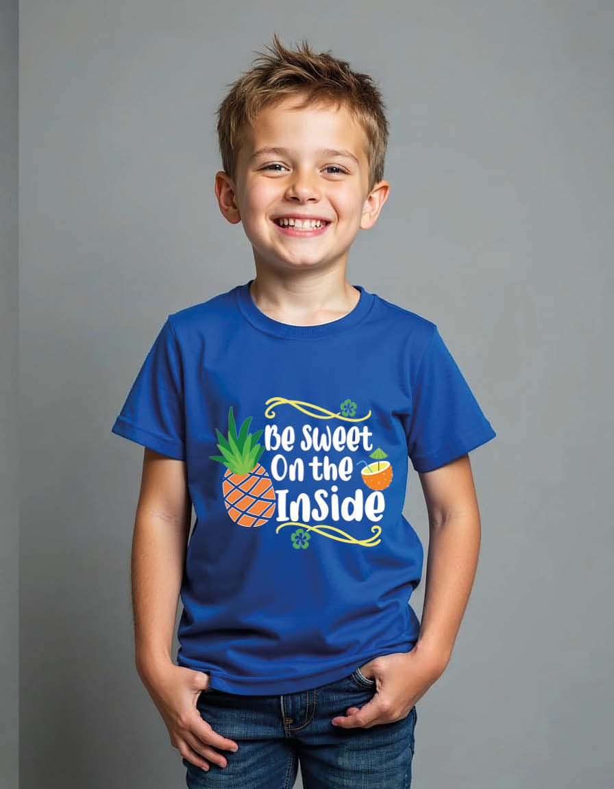 Thumbnail: be sweet on the inside Unisex Printed Graphic T-Shirt for Mens,Womens & Kids