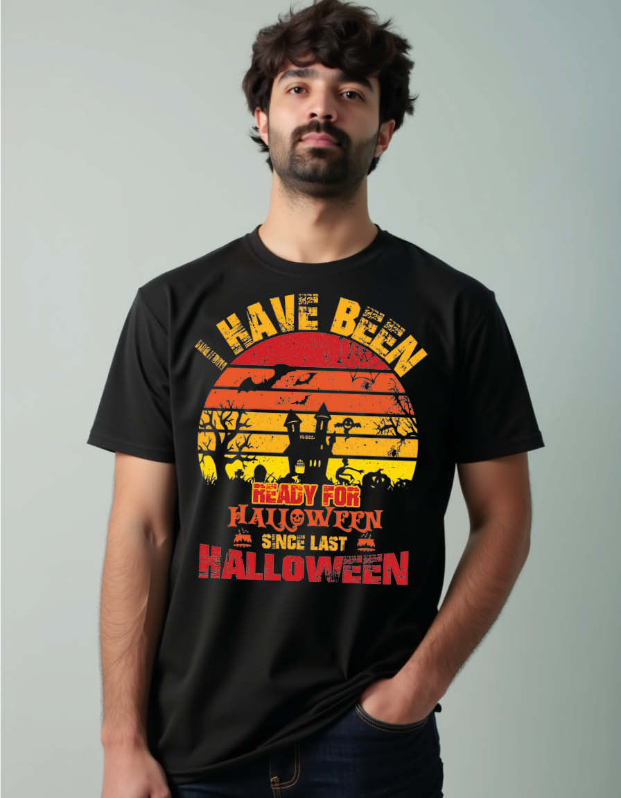 i have been ready for halloween since last halloween Unisex Printed Graphic Tees