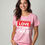 Thumbnail: Love stop the hate Unisex Printed Graphic T-shirt