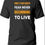 Thumbnail: Fearless typography rainbow color print t shirt design.