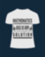 mathematic give us hope solution typography printed t shirts