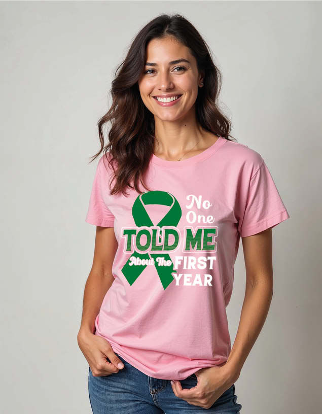 Thumbnail: no one told me about the first year Unisex Printed Graphic T-Shirt