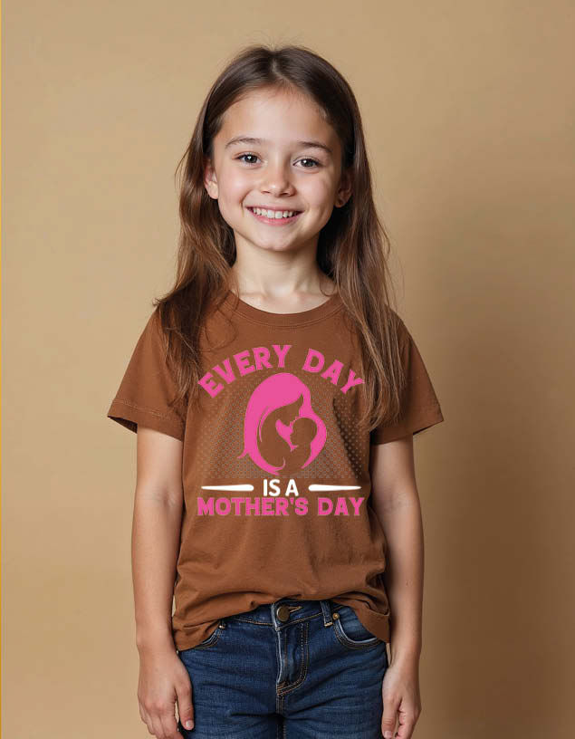 Thumbnail: Every day mothers day Unisex Printed Graphcal T-shirt