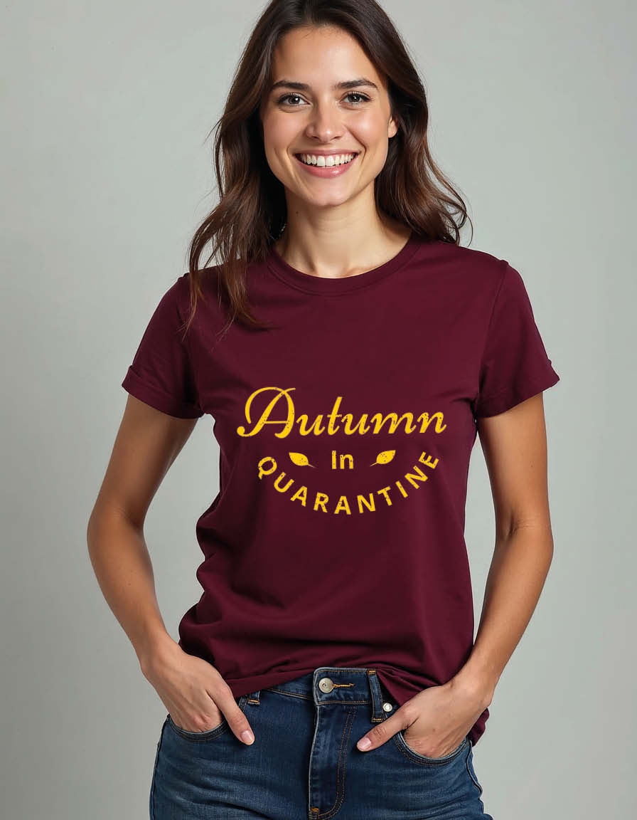 Thumbnail: Aulumn quarantine Unisex Printed Graphic T-shirt