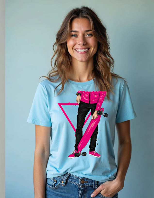 Thumbnail: Skater Urban Streetwear Unisex Printed Graphic T-Shirt for Mens,Womens & Kids