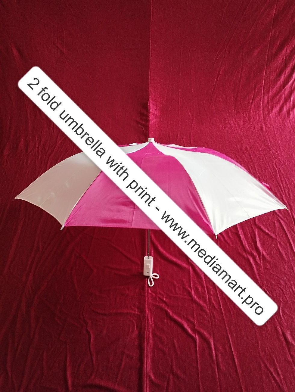 Custom Printed Two Fold Promotional Umbrella – Lightweight and Durable