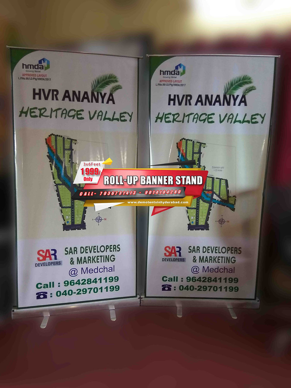 Roll Up Standee in Bhadrachalam