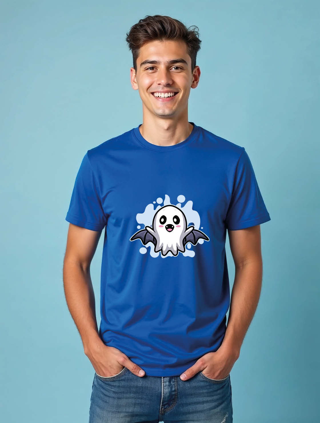 Cute pingvin Unisex Printed Graphic T-Shirt for mens , womens and kids