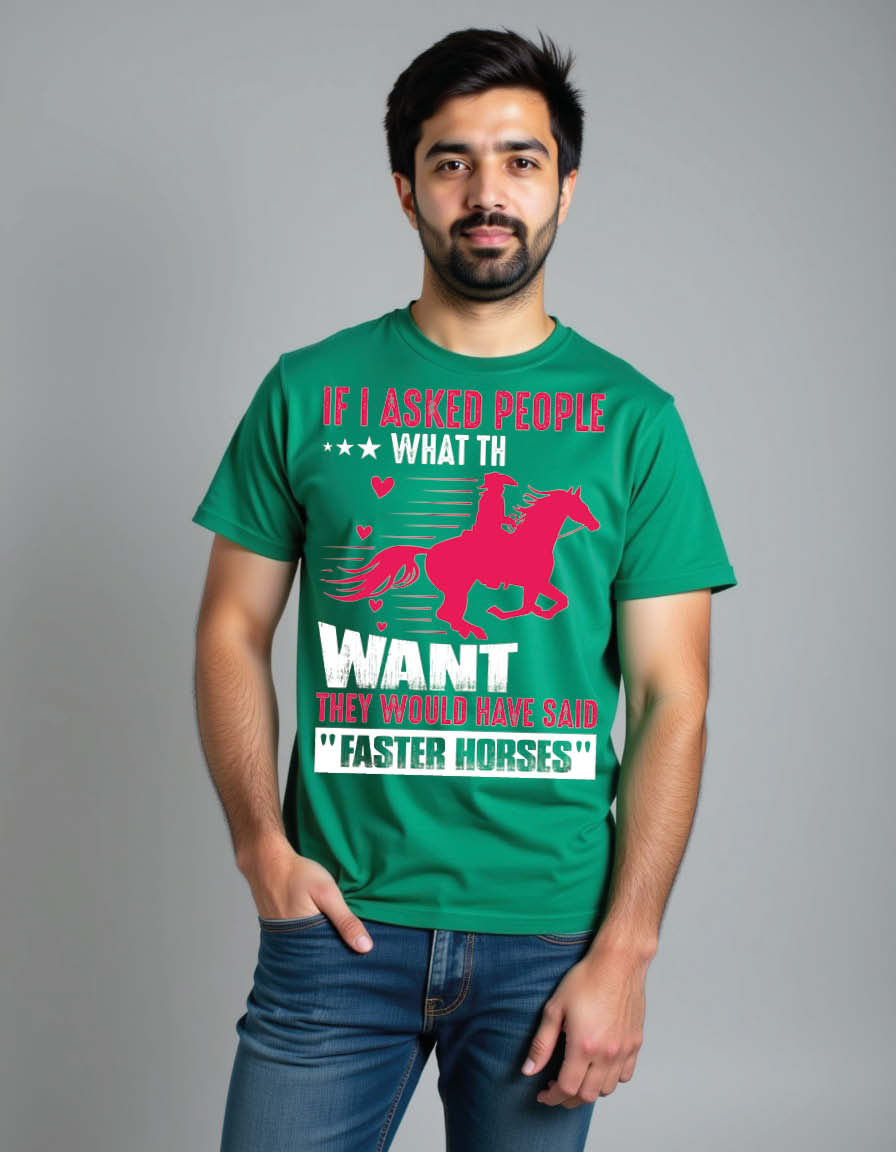 if i asked people what th want they would have said faster horses Unisex Tees