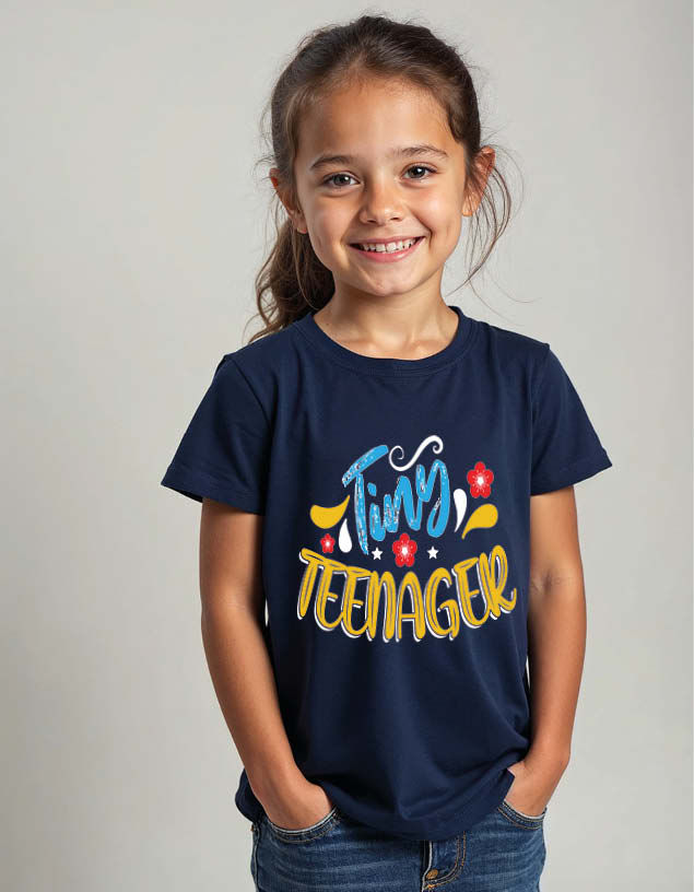 Thumbnail: tiny teenager Unisex Printed Graphic T-Shirt For Mens, Womens & Kids