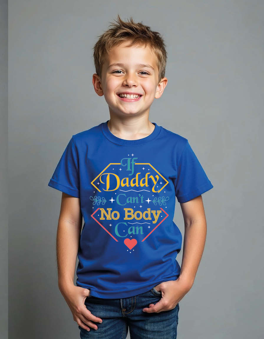 Thumbnail: If daddy cant no body can Unisex Printed Graphic T-shirt