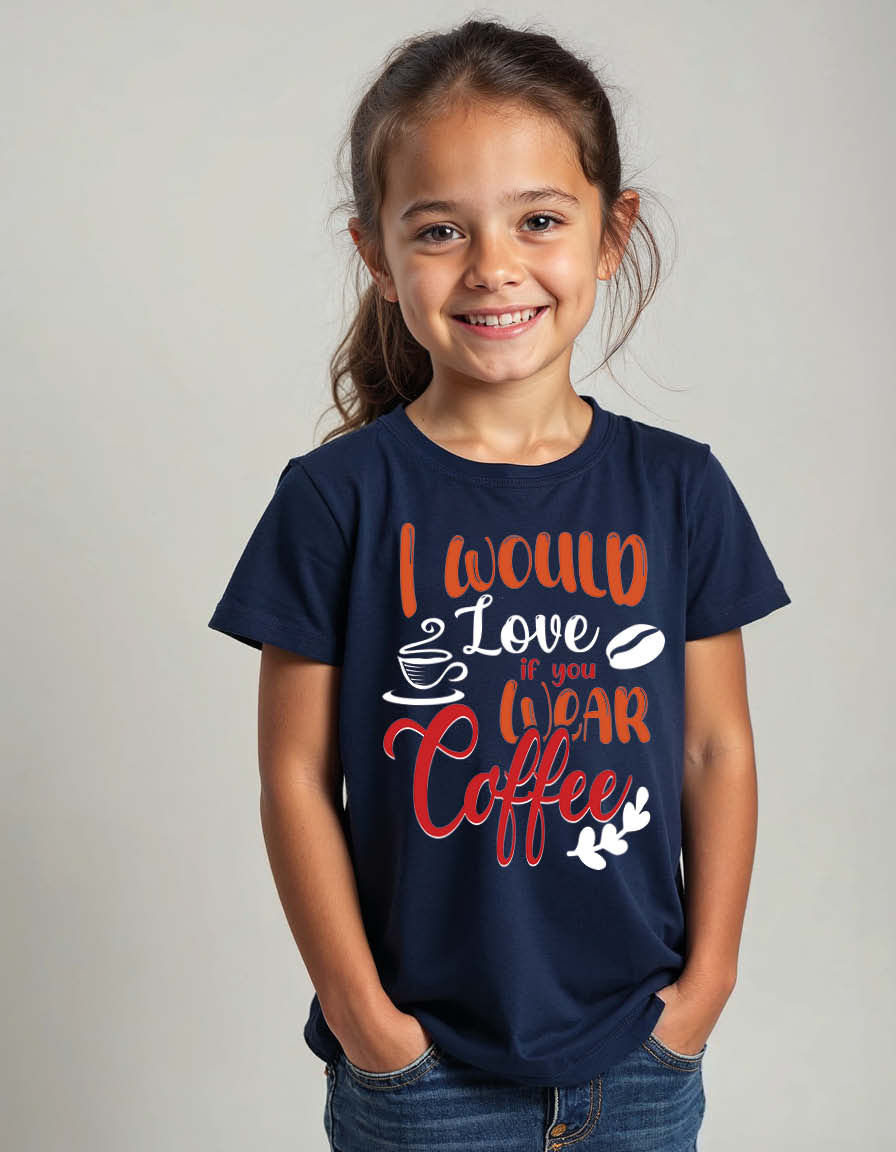 Thumbnail: i would love if you wear coffee Classic Unisex Printed Graphic T-Shirt