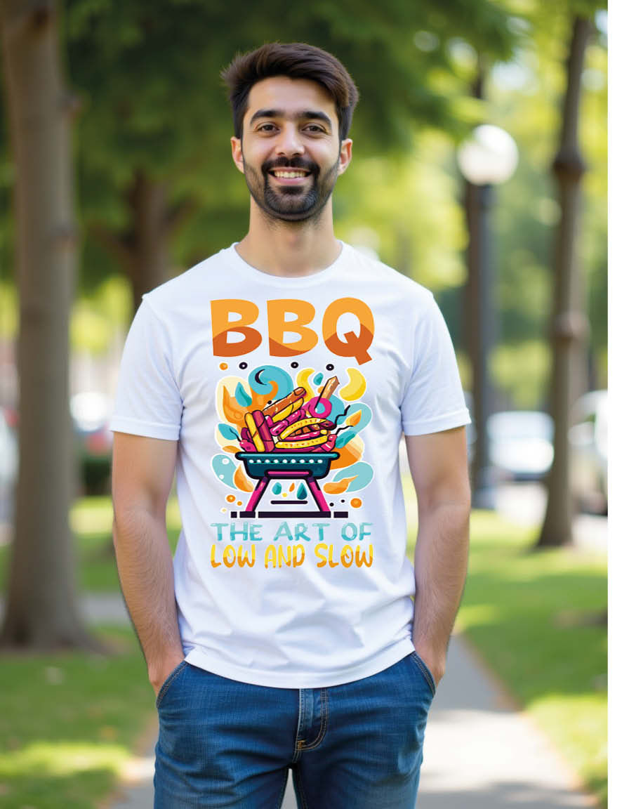 Thumbnail: The art of low and slow Unisex Printed Graphic T-shit