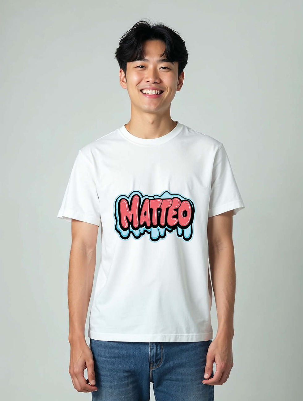 matteo Classic Unisex Printed Graphic T-Shirt For Mens Womens & Kids