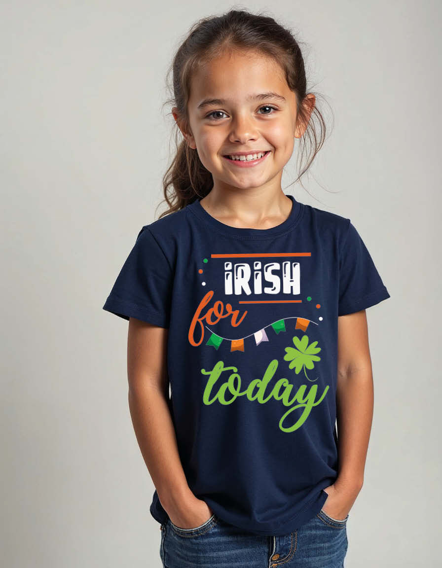 Thumbnail: irish for to day Unisex Printed Graphic T-Shirt For Mens, Womens & Kids