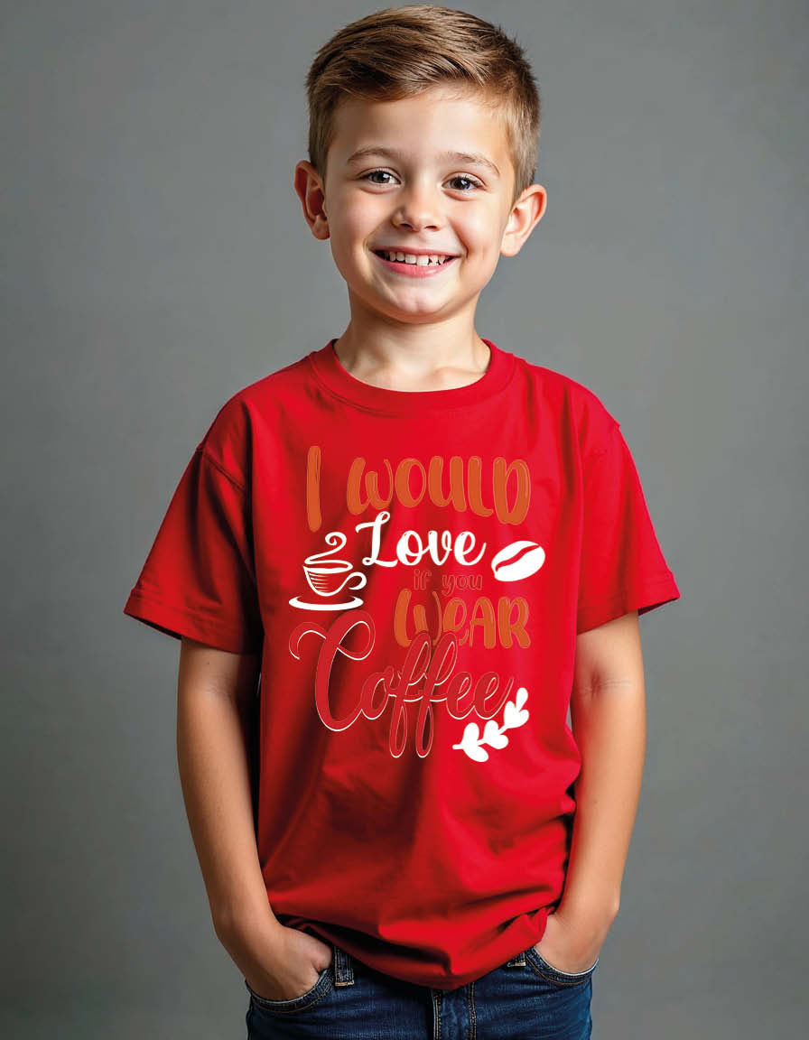 Thumbnail: i would love if you wear coffee Classic Unisex Printed Graphic T-Shirt