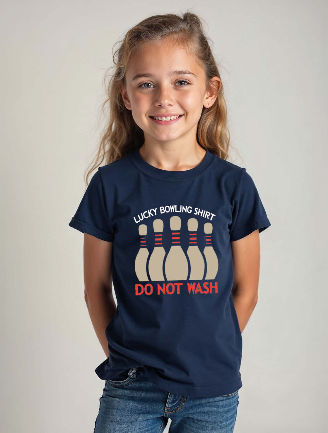 lucky bowling shirt do not wash Streetwear Unisex Printed Graphic T-Shirt