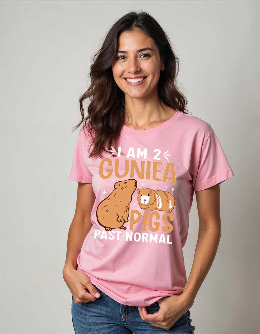 Thumbnail: i am guniea pigs past normal Unisex Graphic T-Shirt for Mens,Womens & Kids