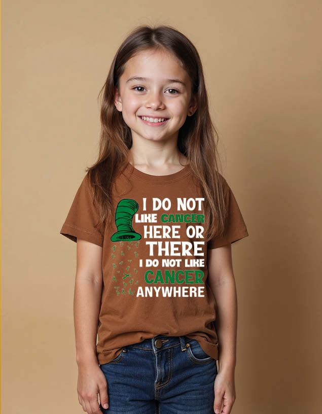 Thumbnail: i do not like cancer here or there i do not like cancer anywhere Unisex t shirt