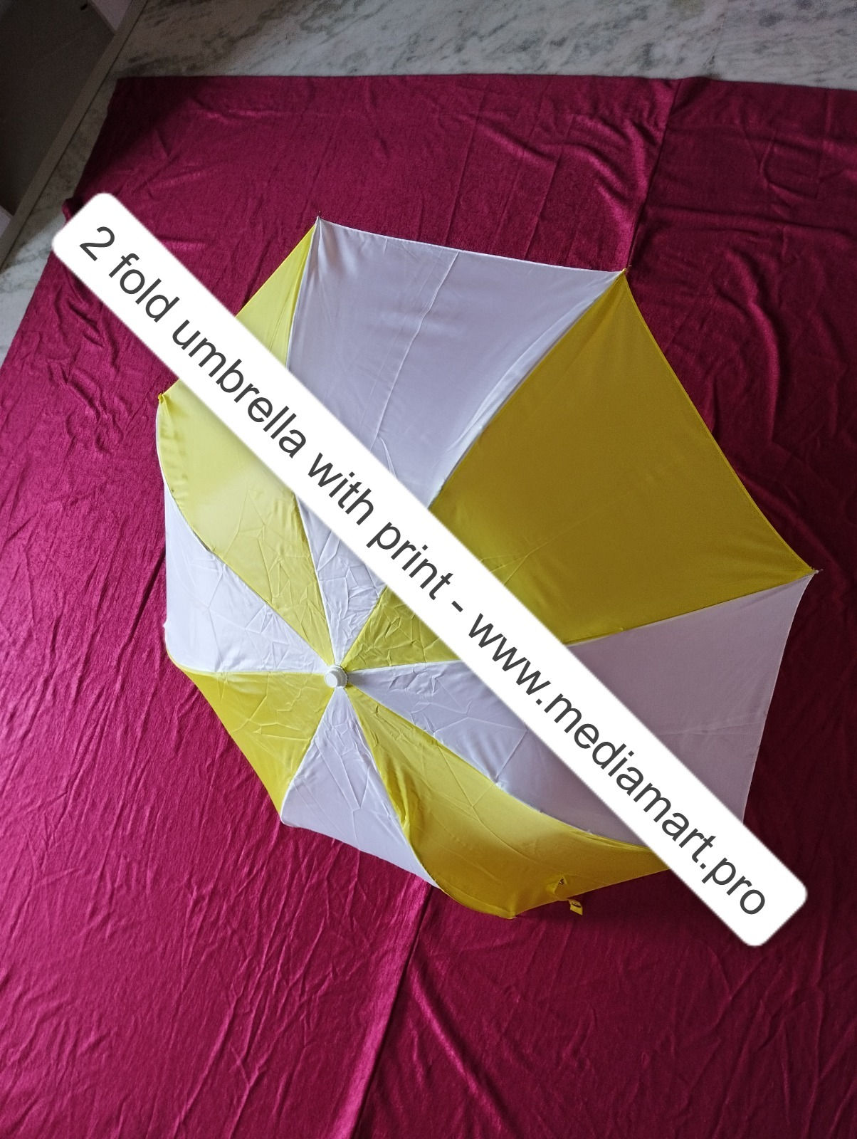 Customized Two Fold Promotional Umbrella with Logo Printing – Ichchapuram, Andhra Pradesh
