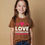 Thumbnail: Love in distancing Unisex Printed Graphic T-shirt