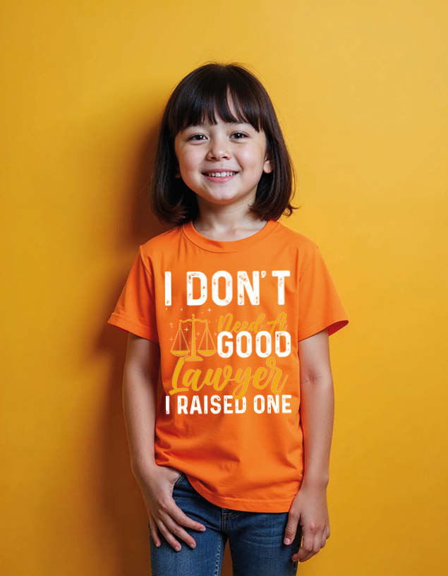 Thumbnail: i don't need a good lawyer i raised one Unisex Printed Graphic T-Shirt
