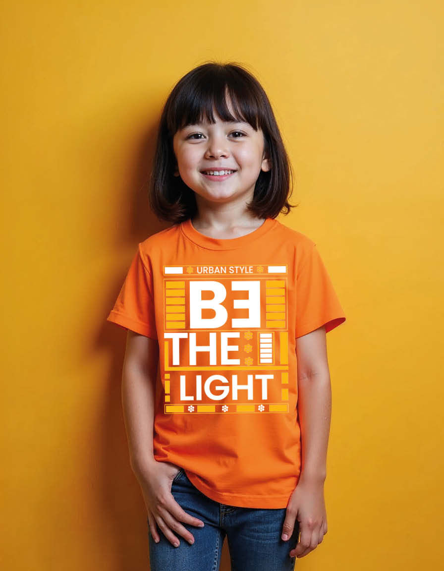 Thumbnail: Be the light urban style Unisex Printed Graphic T-shirt