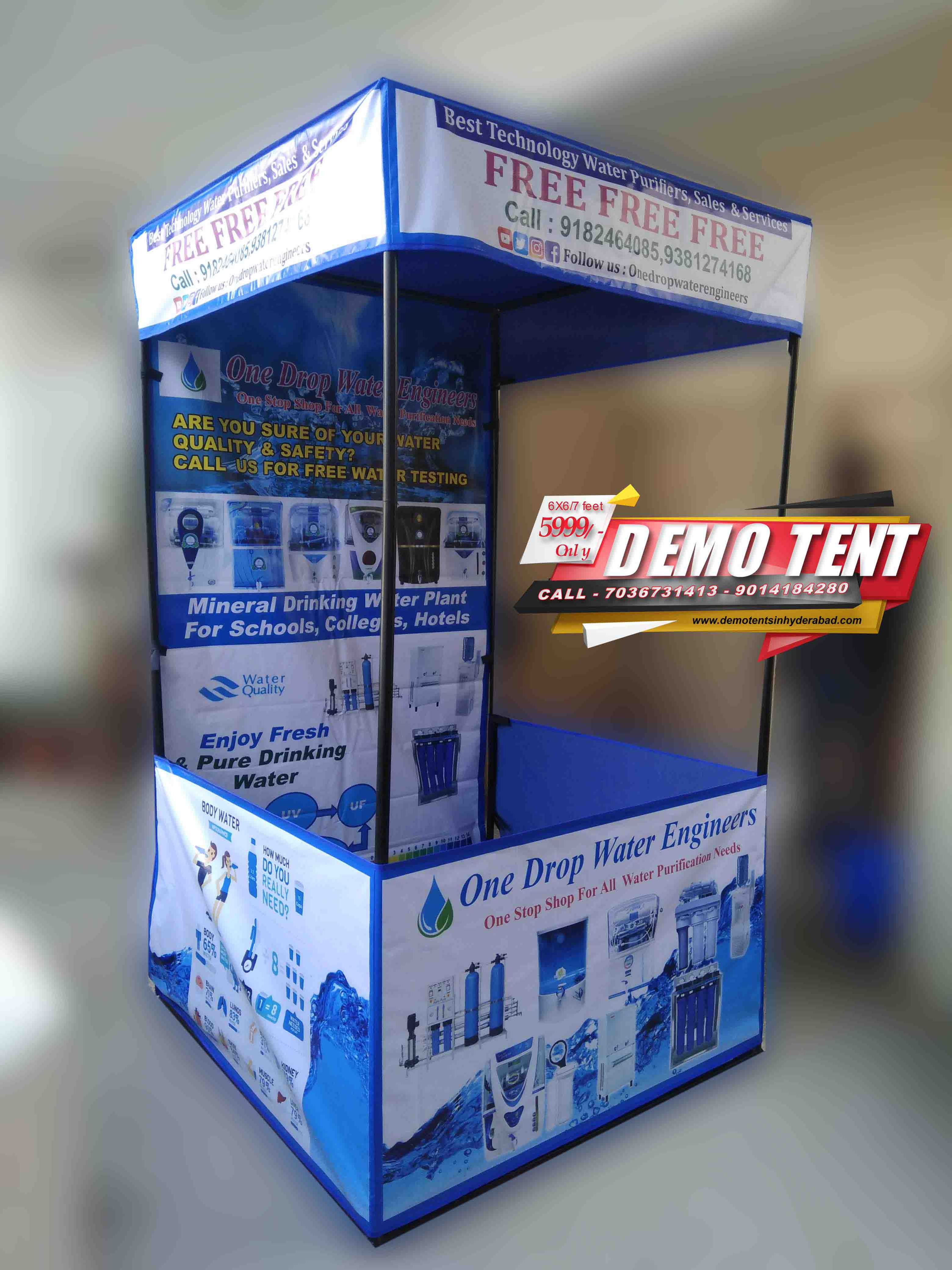 Promotional Demo Tents in Koti