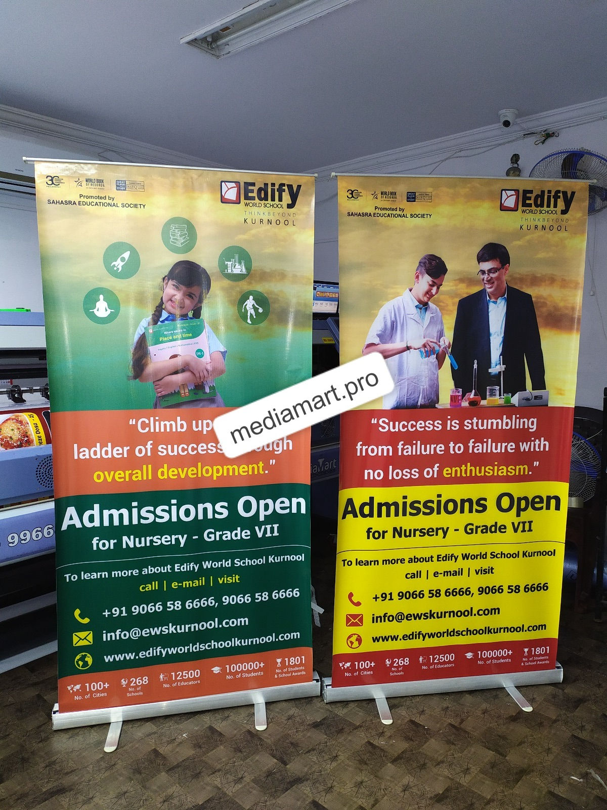 Top Retractable Banner Stand for Fitness in Madhapur