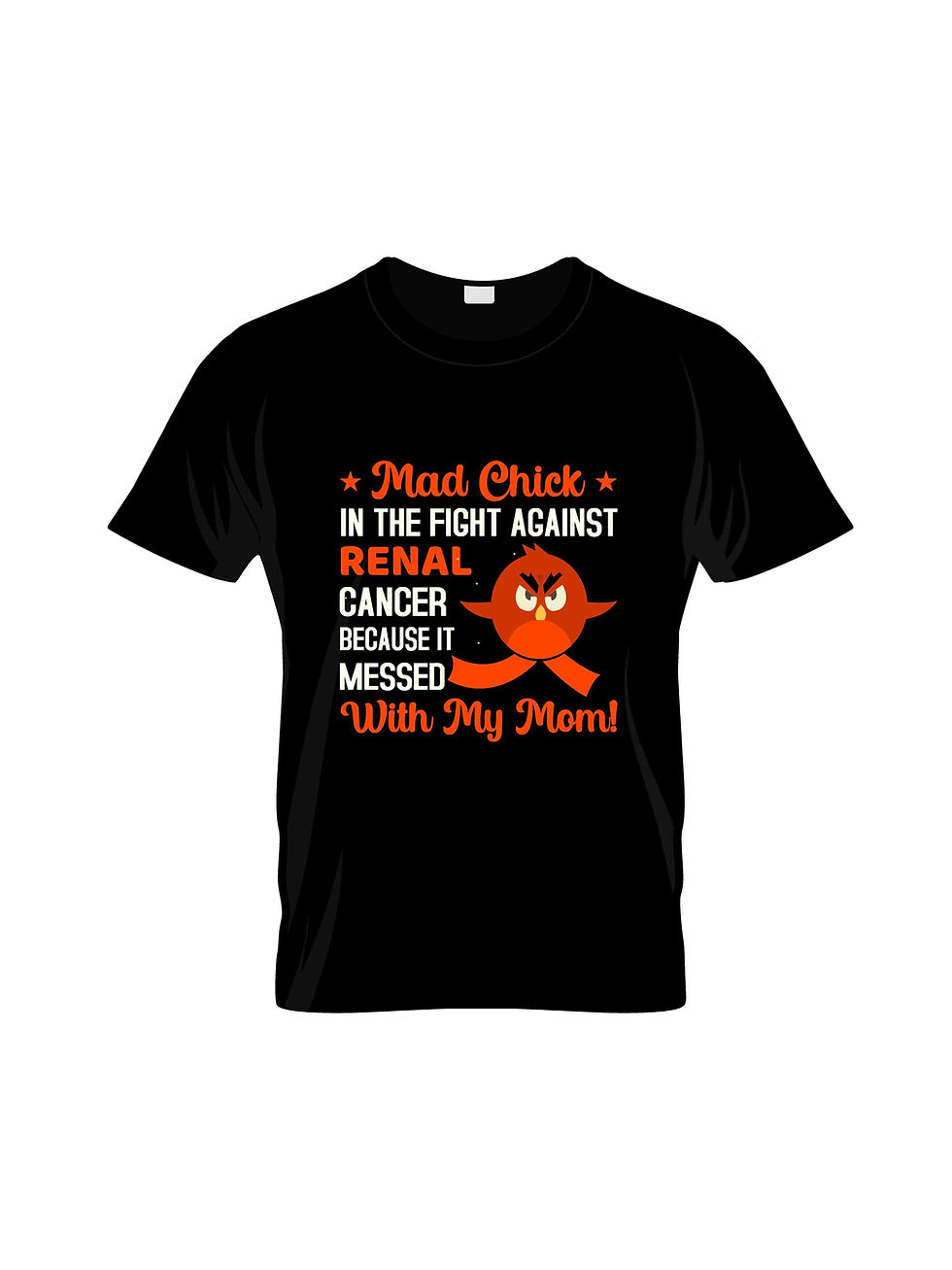 Thumbnail: Belive you can and your halfway there Renal cancer tshirts