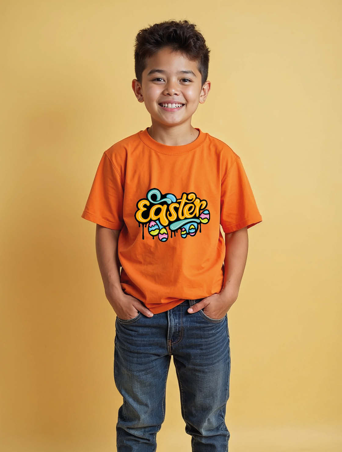 Easter Unisex Printed Graphic T-Shirt For Mens Womens & Kids