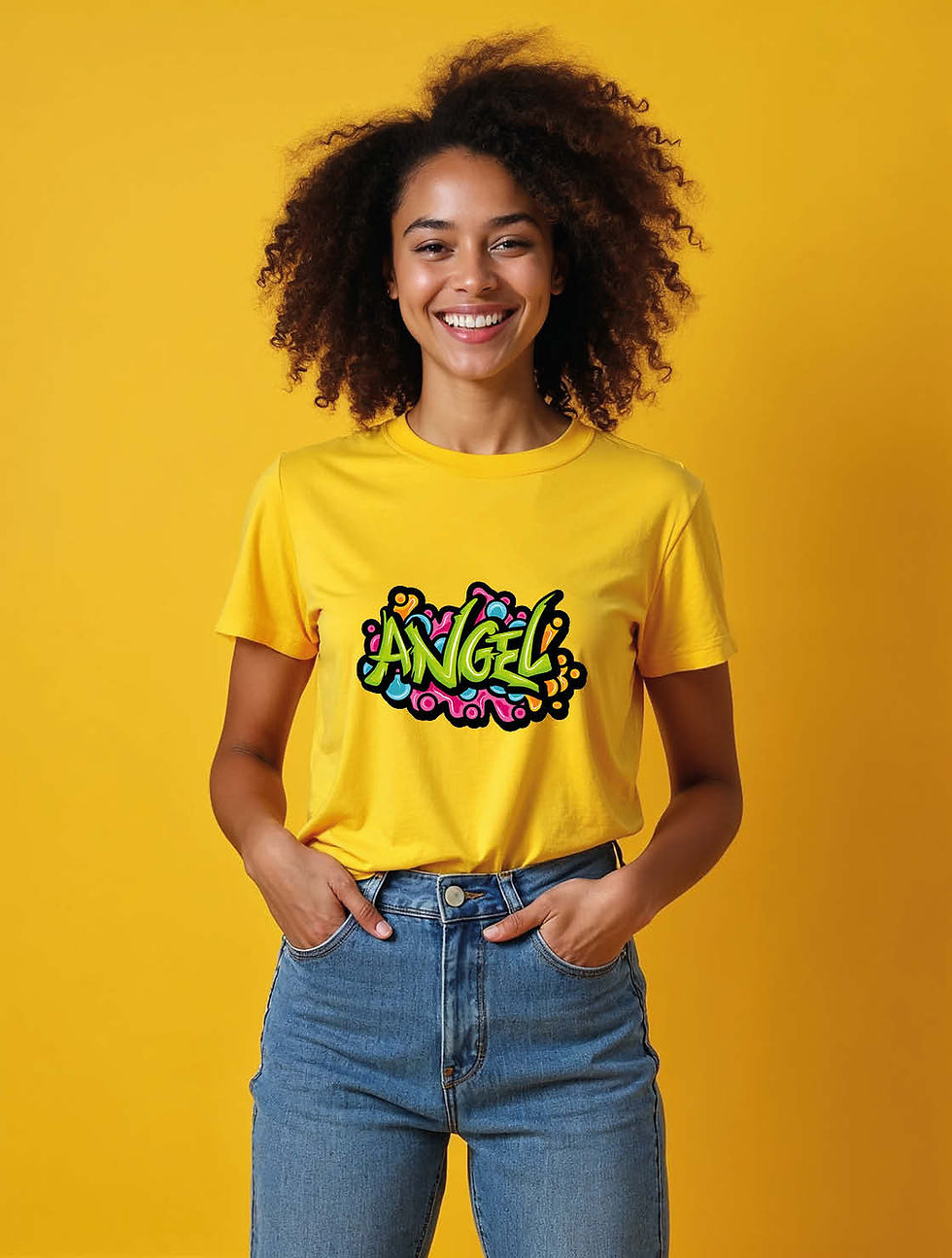 Angle Unisex Printed Graphic T-Shirt for mens , womens and kids