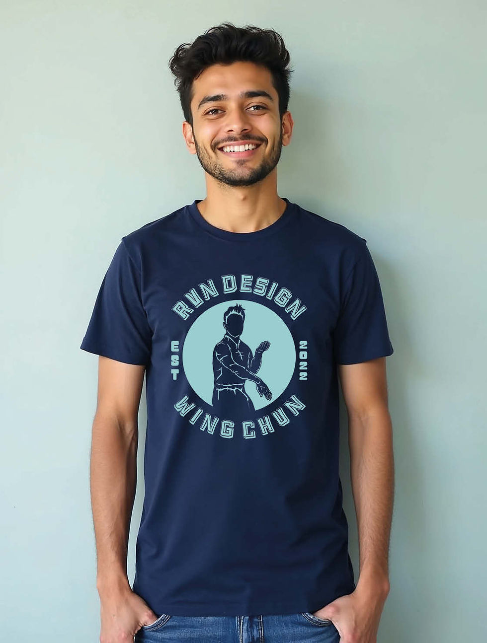 rvn design wing chun Unisex Printed Graphic T-Shirt for Mens,Womens & Kids