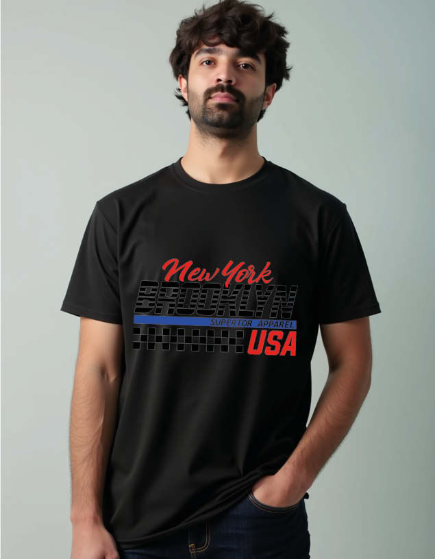 new york brooklyn superior apparel Unisex Printed Graphic T-Shirt