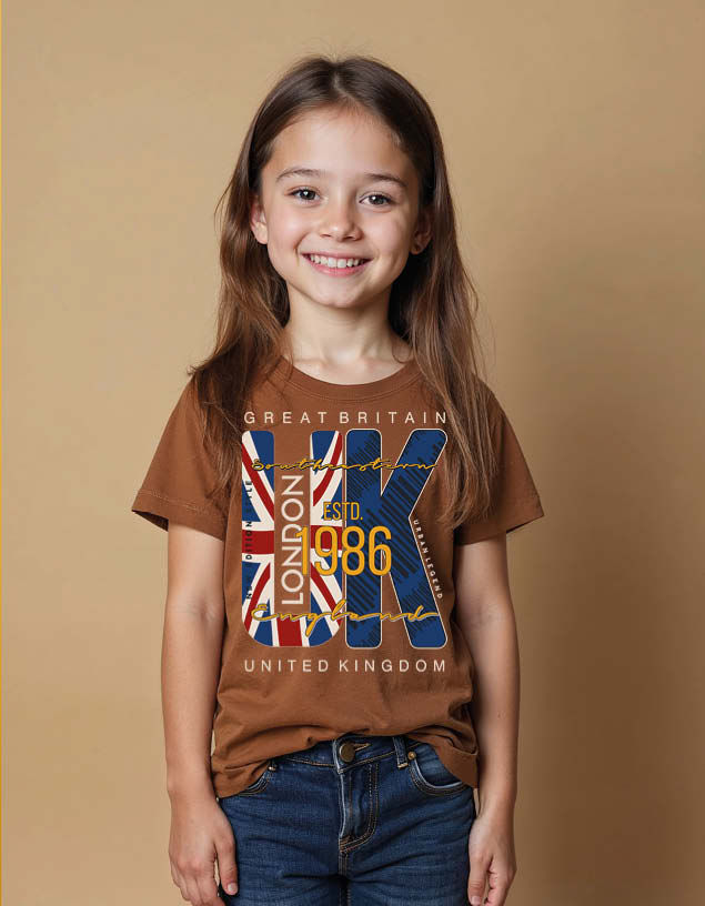 Thumbnail: graet britain uk london Unisex Printed Graphic T-Shirt for Mens,Womens & Kids