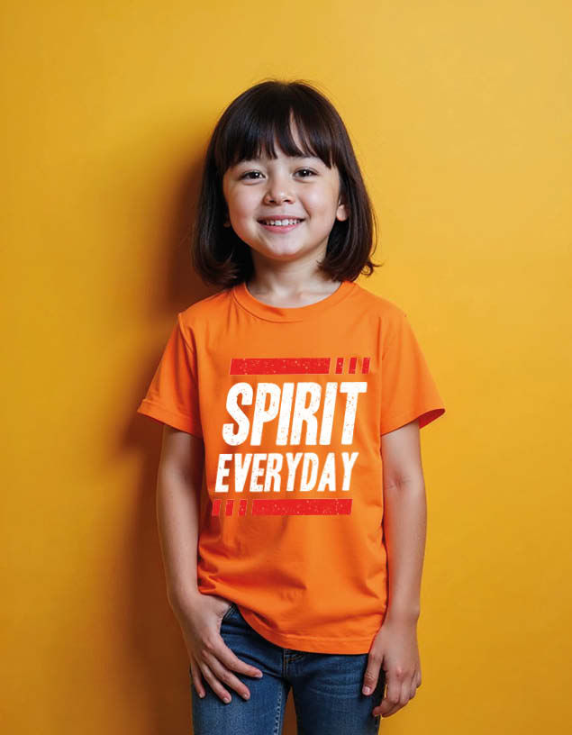 Thumbnail: spirit everyday Stylish Unisex Printed Graphic T-Shirt For Mens Womens & Kids