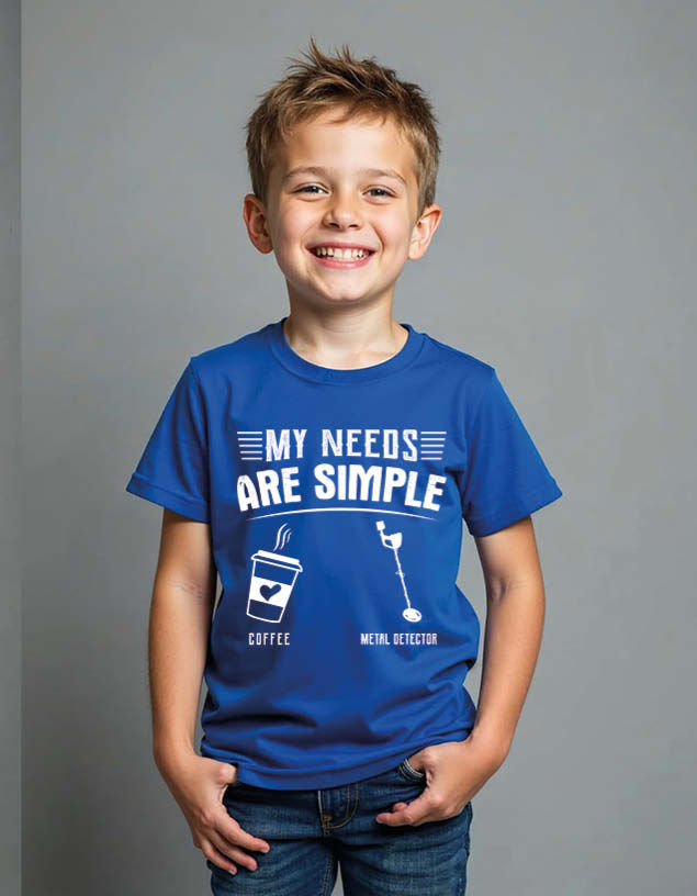 Thumbnail: My needs are simple Unisex Printed Graphic T-shirt