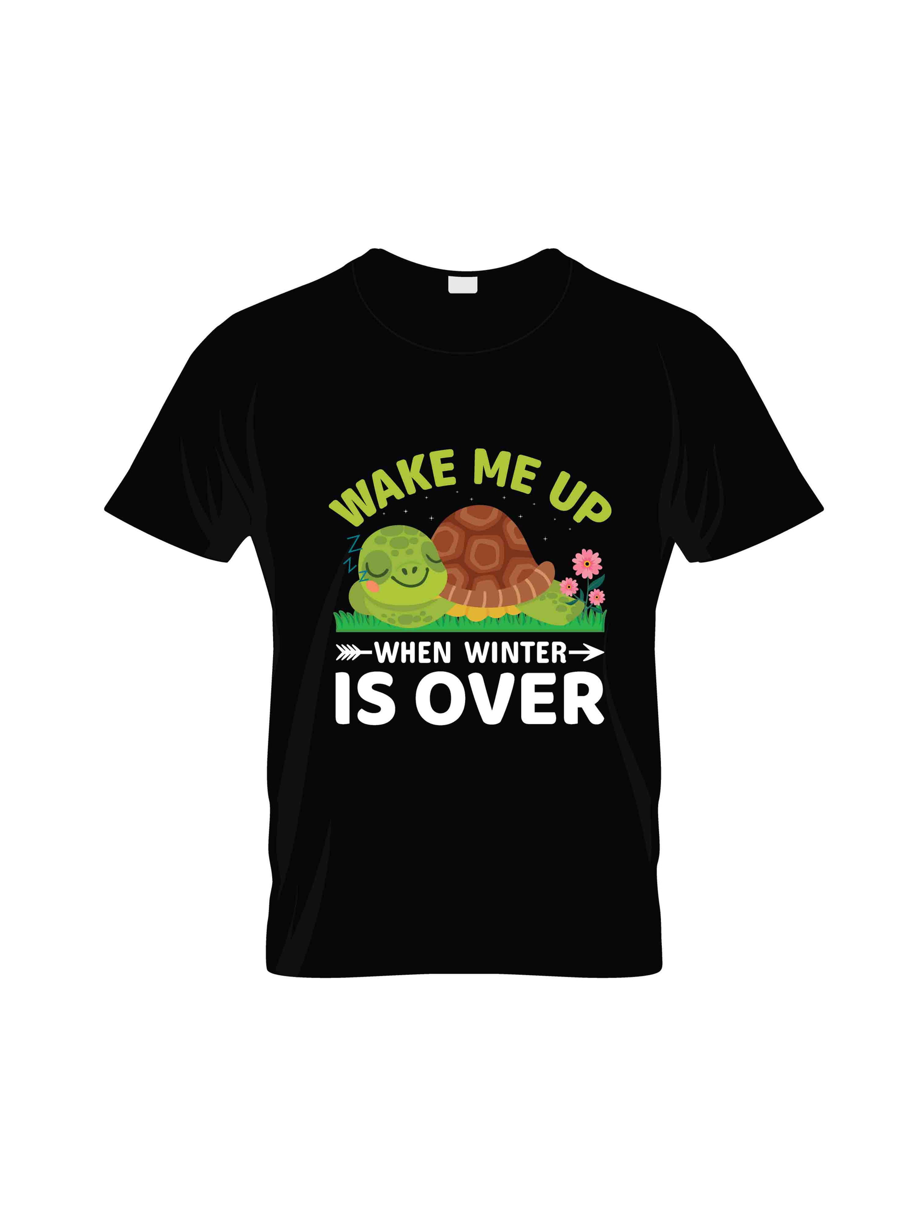 wake me up is over typography printed t shirts