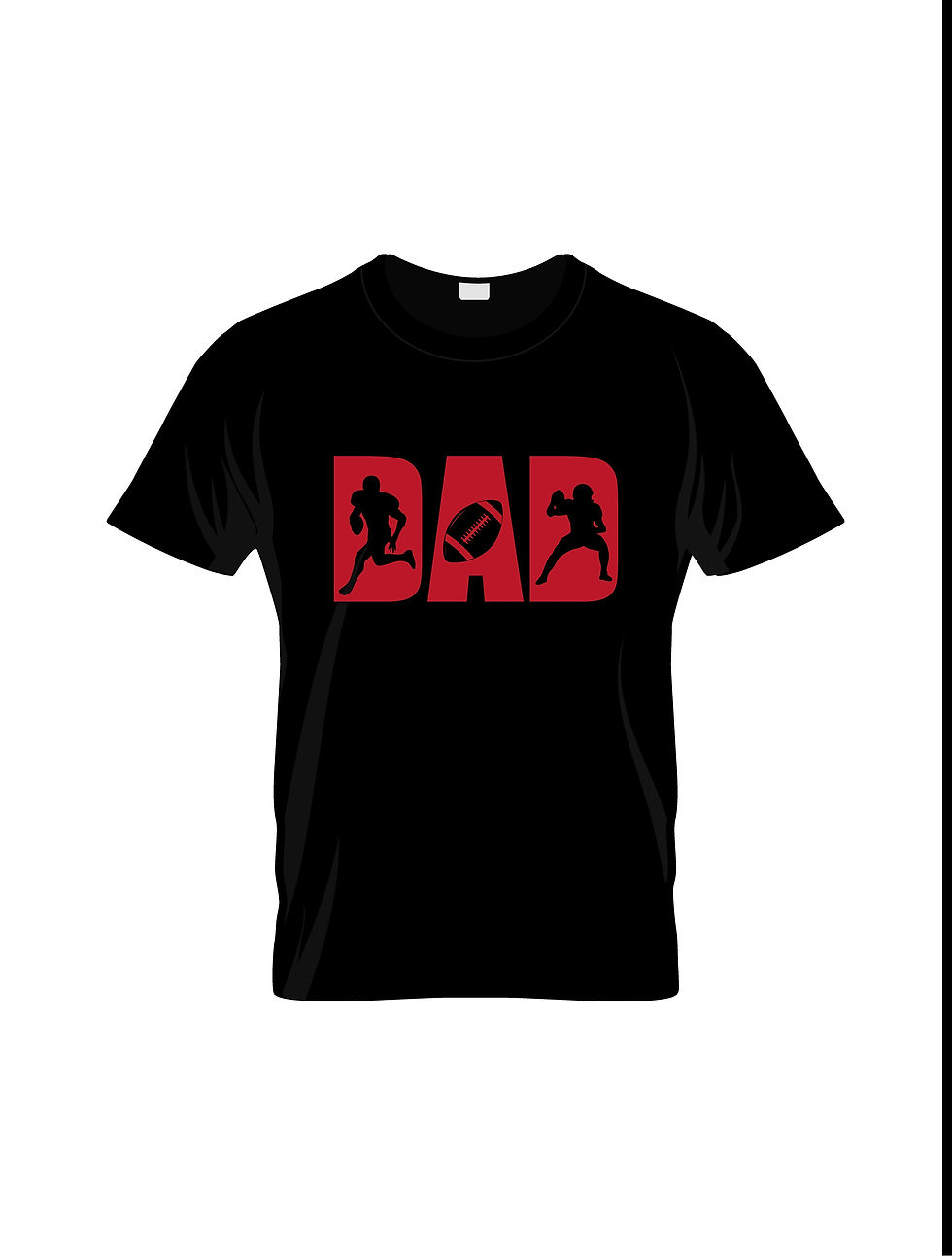 dad typography printed t shirts