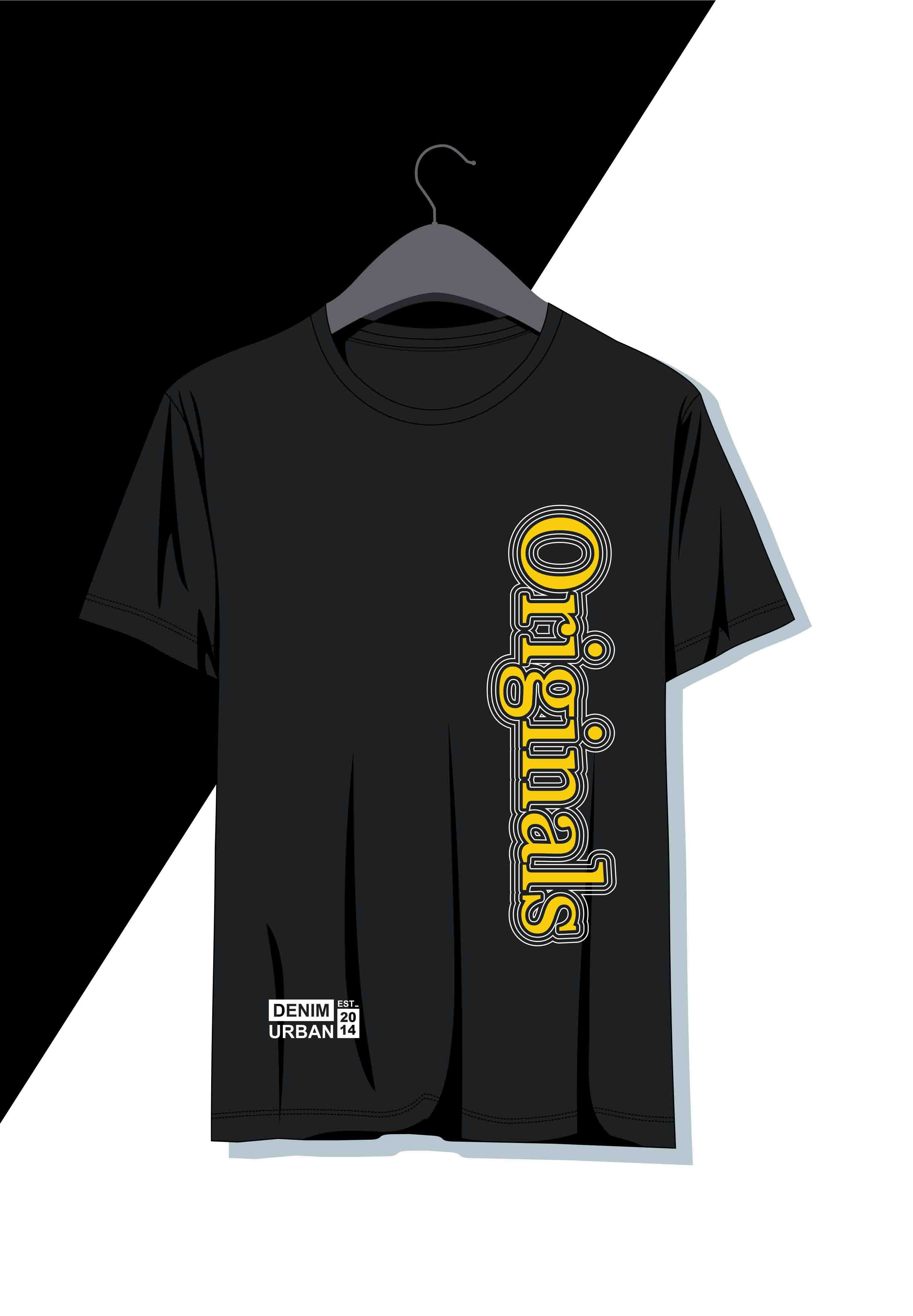 originals typography printed t shirts