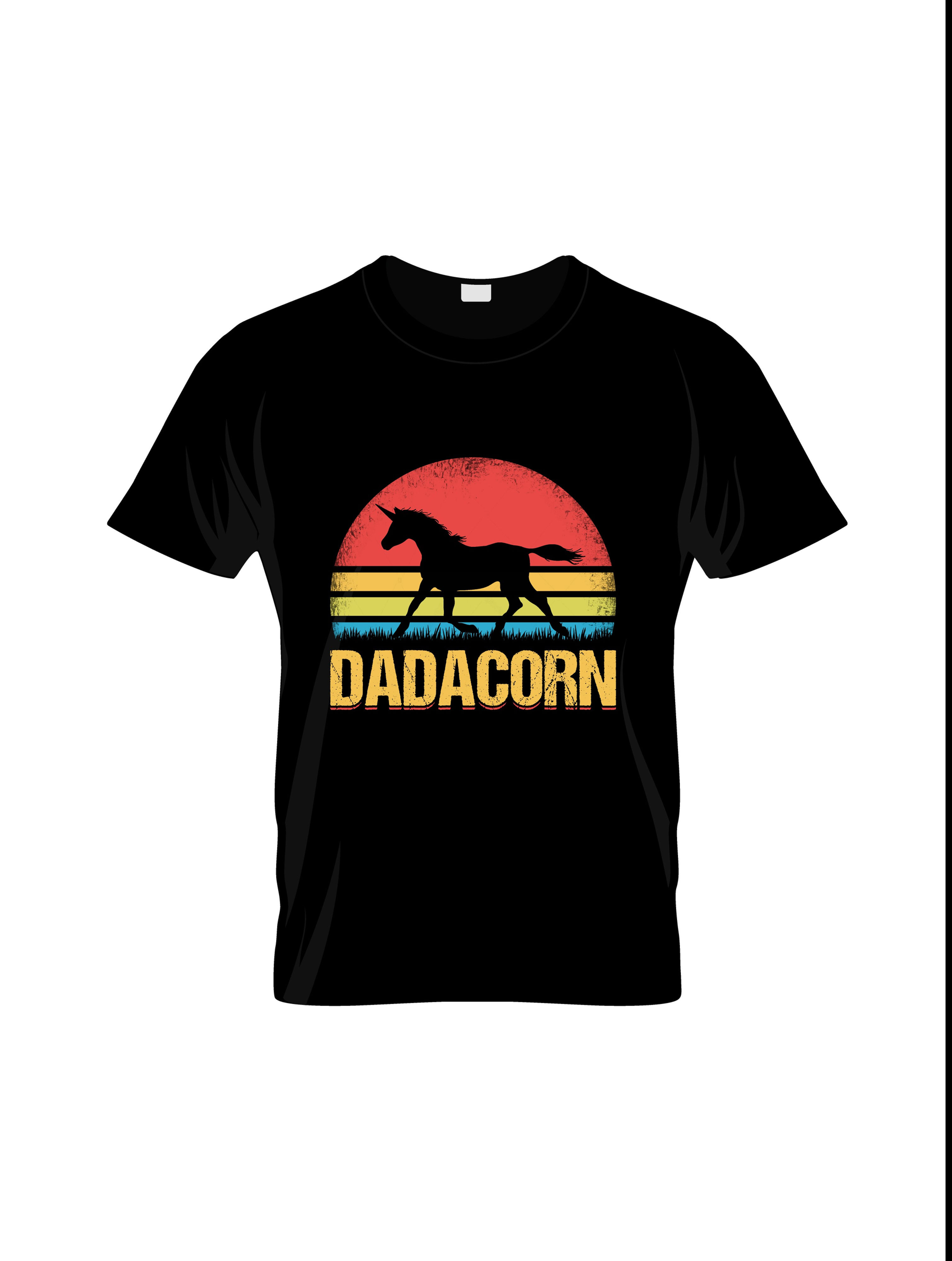 dada corn typography printed t shirts