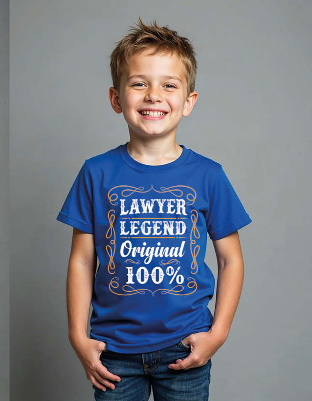 Thumbnail: lawyer legend original Unisex Printed Graphic T-Shirt For Mens Womens & Kids